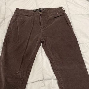 Denim Company corduroy slim stretch pants 30/32